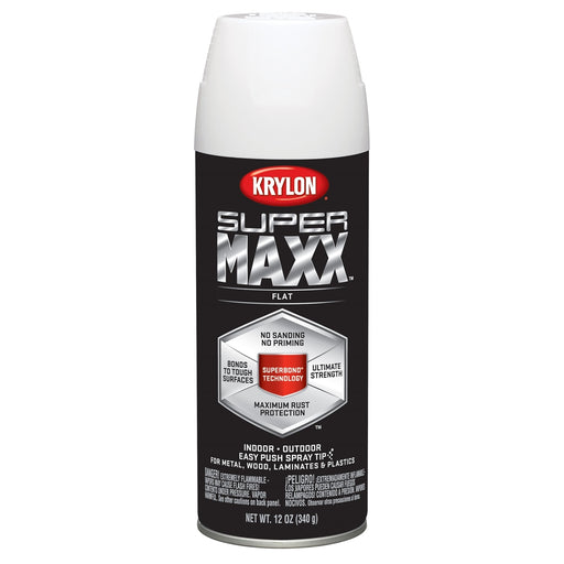 Supermax Paint Primer Flat White 12 oz.