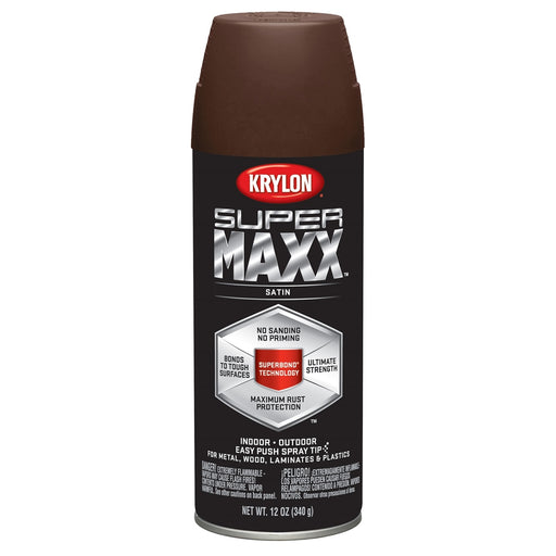 Supermax Paint Primer Satin Earth 12 oz.