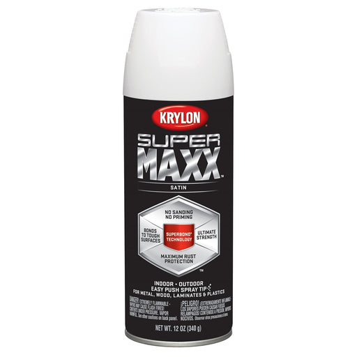 Supermax Paint Primer Satin White 12 oz.
