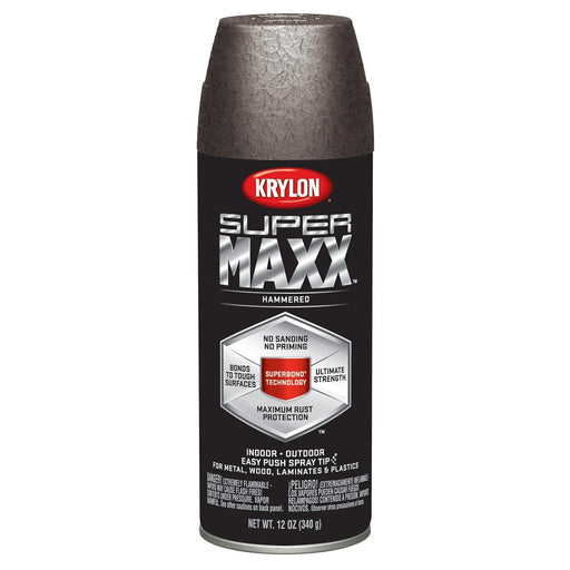 Supermax Paint Primer Hammered Brown 12 oz.