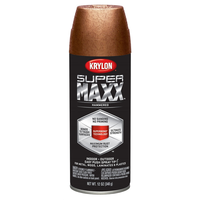 Supermax Paint Primer Hammered Copper 12 oz.