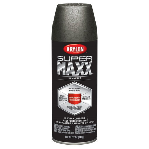 Supermax Paint Primer Hammered Dark Bronze 12 oz.