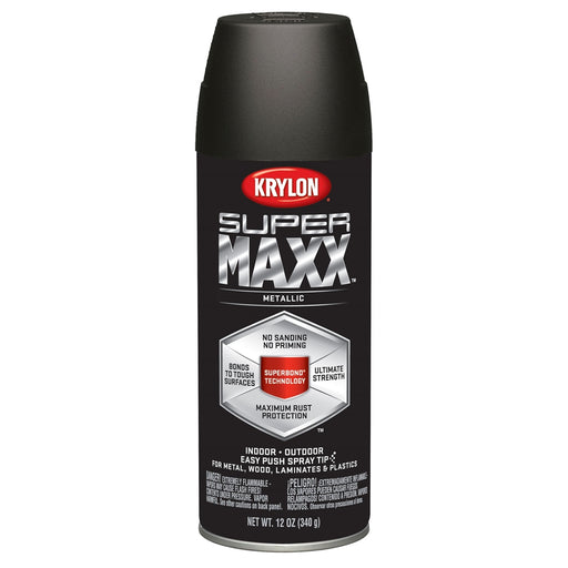 Supermax Paint Prime Metallic Oil Rub Bronze 12 oz