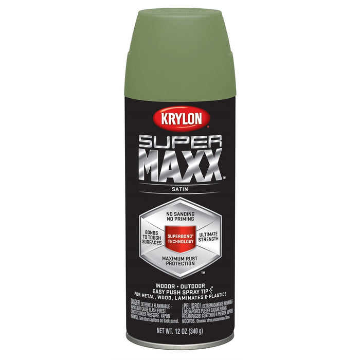 Supermax Paint Primer Satin Fern 12 oz.