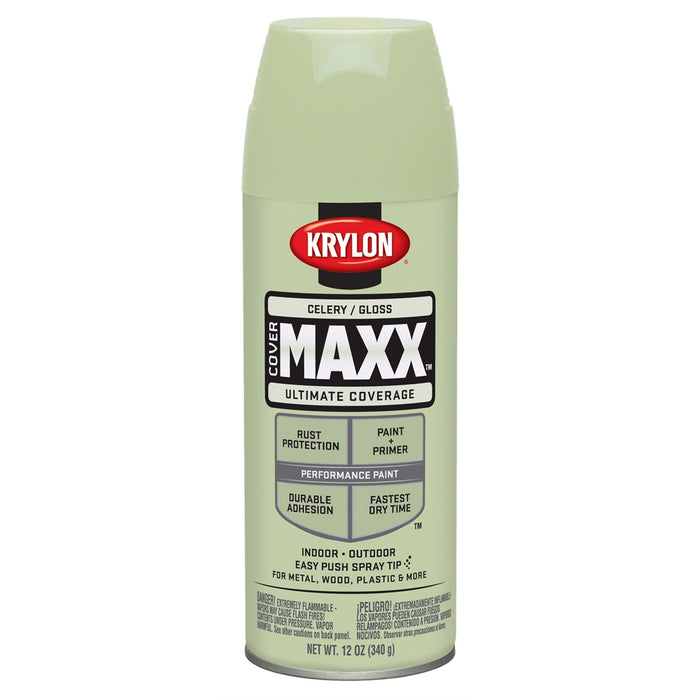 Covermax Paint Primer Gloss Celery 12 oz.