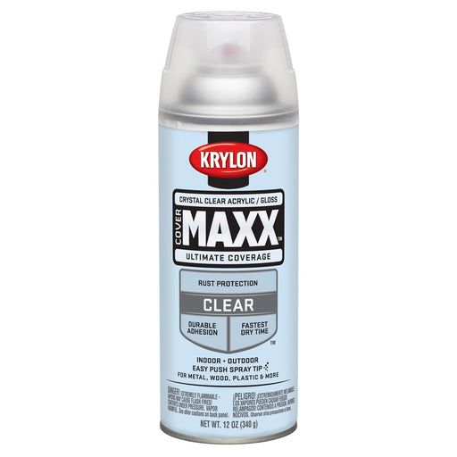 Covermax Paint Prime Gloss Cry Clear Acrylic 12 oz