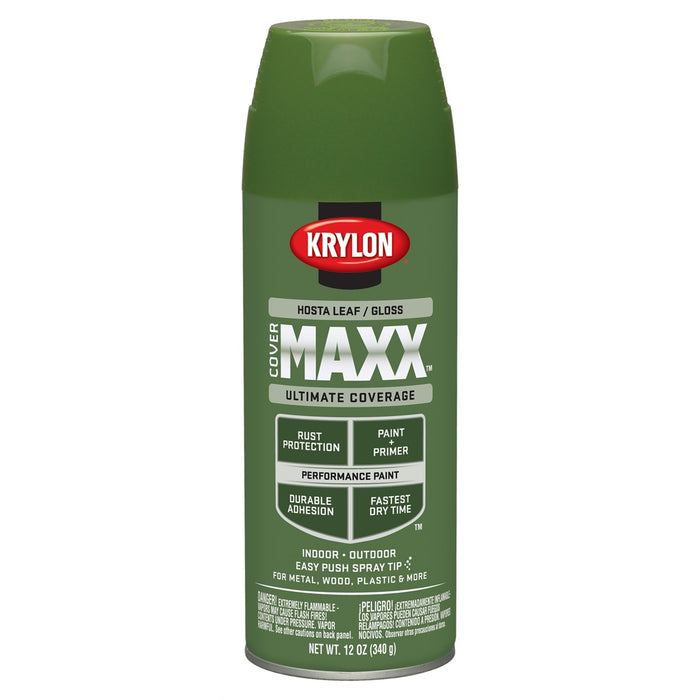 Covermax Paint Primer Gloss Hosta Leaf 12 oz.