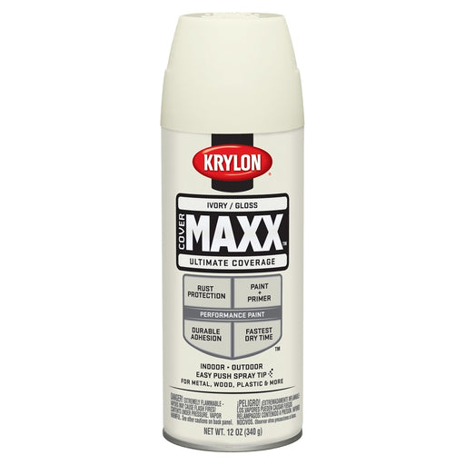 Covermax Paint Primer Gloss Ivory 12 oz.