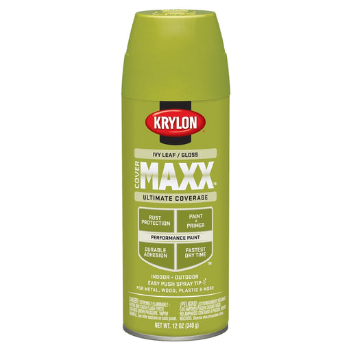 Covermax Paint Primer Gloss Ivy Leaf 12 oz.