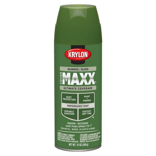 Covermax Paint Primer Gloss Seaweed 12 oz.