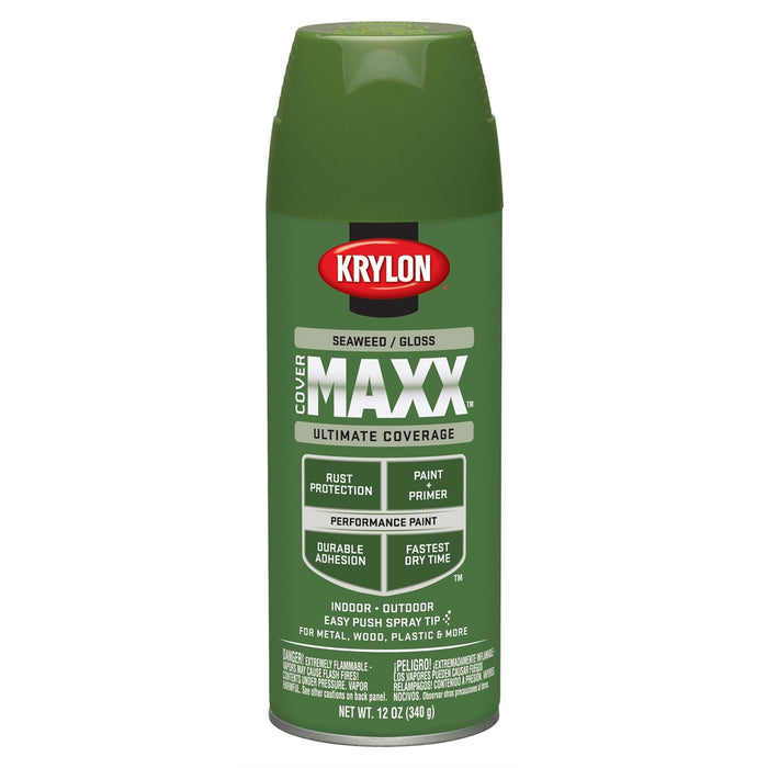 Covermax Paint Primer Gloss Seaweed 12 oz.