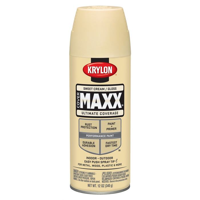 Covermax Paint Primer Gloss Sweet Cream 12 oz.