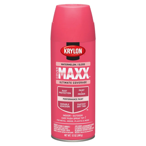 Covermax Paint Primer Gloss Watermelon 12 oz.