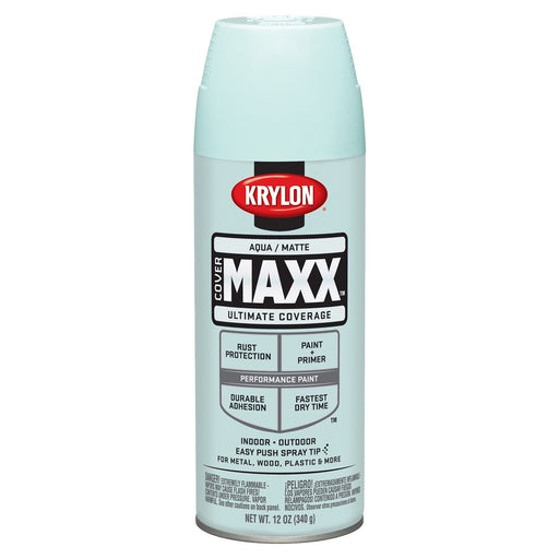 Covermax Paint Primer Matte Aqua 12 oz.