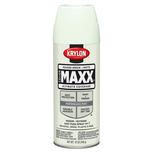 Covermax Paint Primer Matte Seaside Green 12 oz.