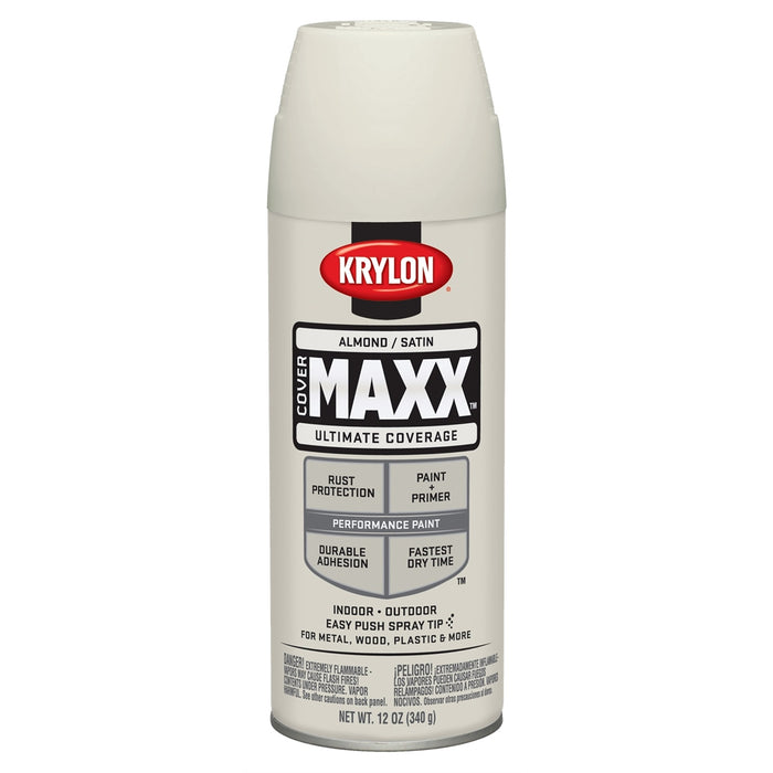 Covermax Paint Primer Satin Almond 12 oz.