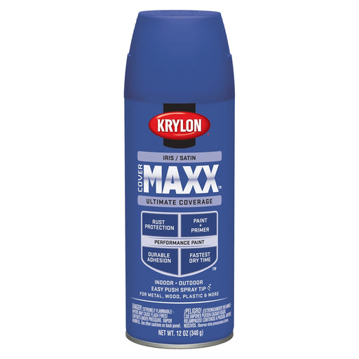 Covermax Paint Primer Satin Iris 12 oz.