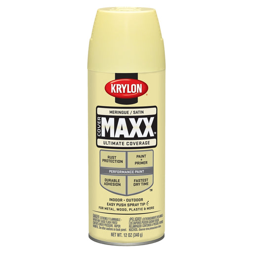 Covermax Paint Primer Satin Meringue 12 oz.