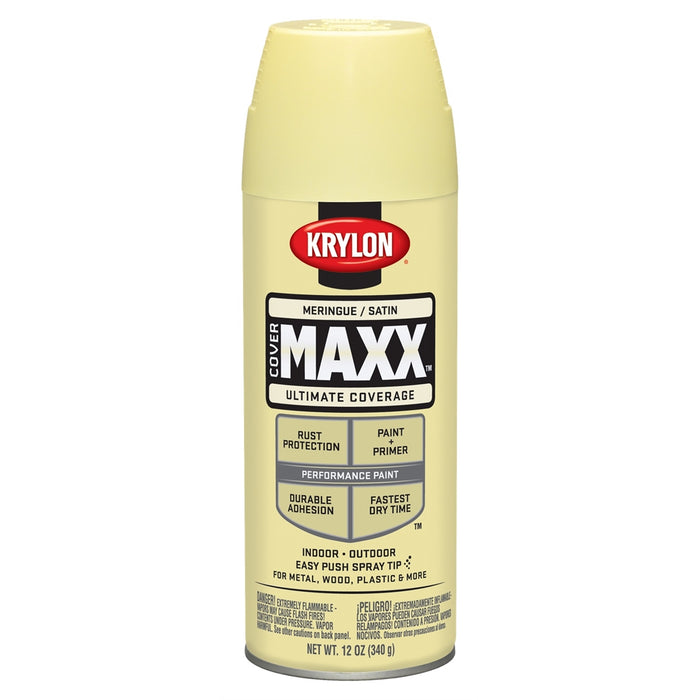 Covermax Paint Primer Satin Meringue 12 oz.