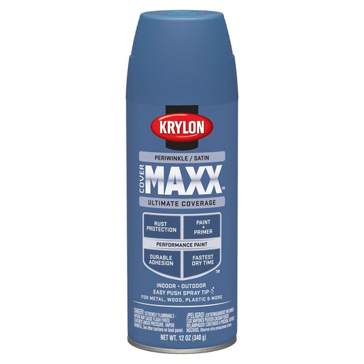 Covermax Paint Primer Satin Periwinkle 12 oz.