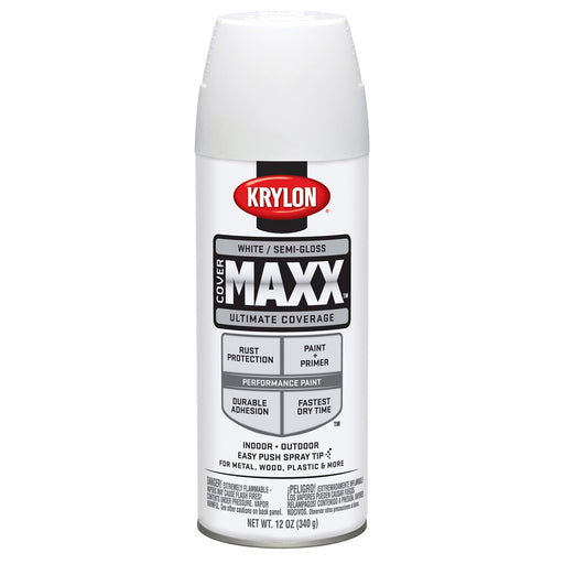 Covermax Paint Primer Semi-Gloss White 12 oz.