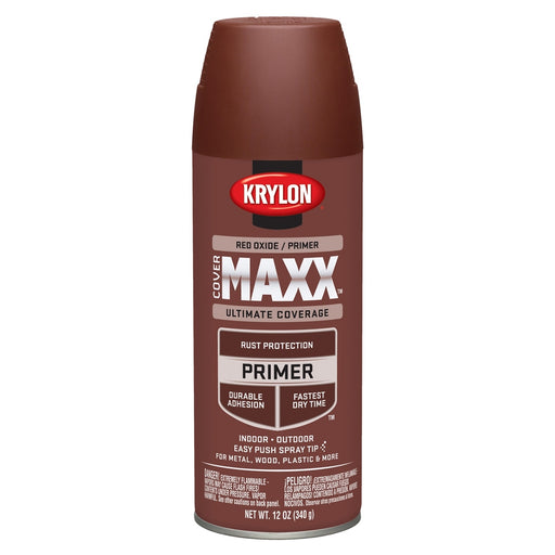 Covermax Primer Red Oxide Primer 12 oz.