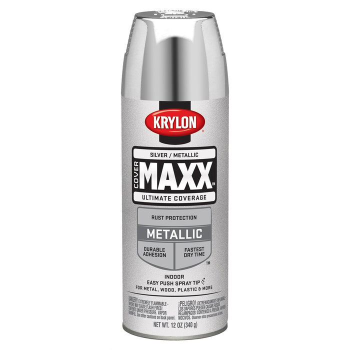Covermax Paint Primer Silver 12 oz.
