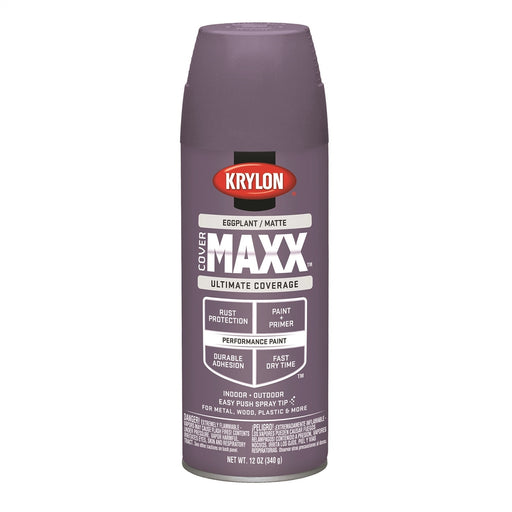 Covermax Paint Primer Matte Eggplant 12 oz.