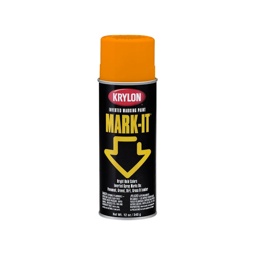 MarkIt Marking Paint Flourescent Orange 12 oz.