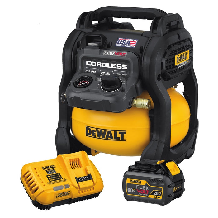 Flexvolt 60V 2.5 Gallon Cordless Air C