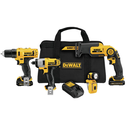 12V Li-Ion 4-Tool Drill / Driver / Saw