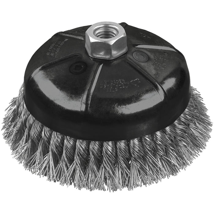4" KNOTTED CUP BRUSH