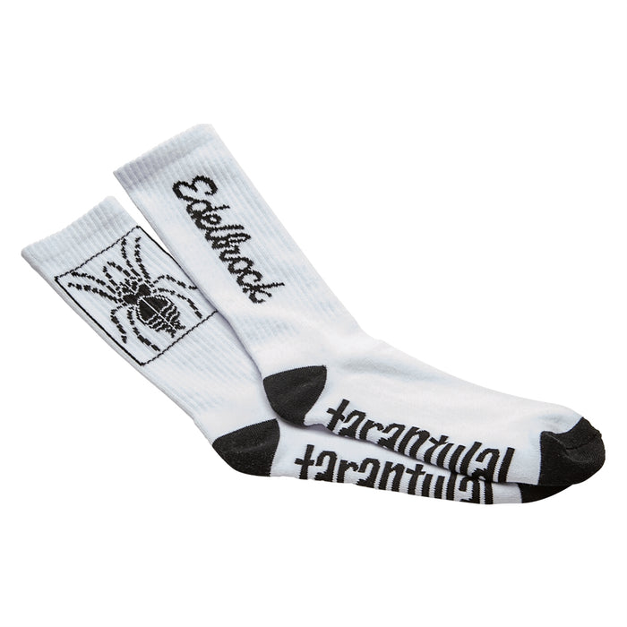 BLACK TARANTULA CREW SOCKS (PAIR)