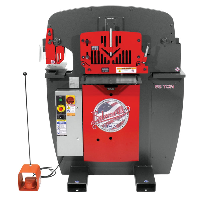 EDW 55T IRONWORKER - 3PH, 230V, ACC PACK