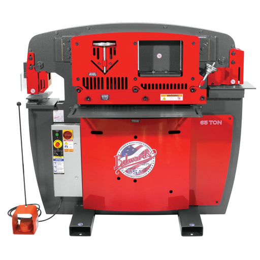 EDW 65T IRONWORKER - 1PH, 230V, ACC PACK