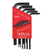 HEX KEY SET 11 PC SAE SHORT .050-1/4IN.