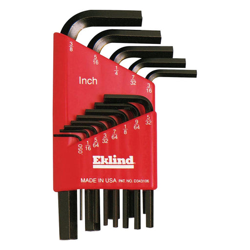 HEX KEY SET 13 PC SAE SHORT .050-3/8IN.