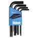 HEX KEY SET 9 PC METRIC SHORT 1.5-10MM