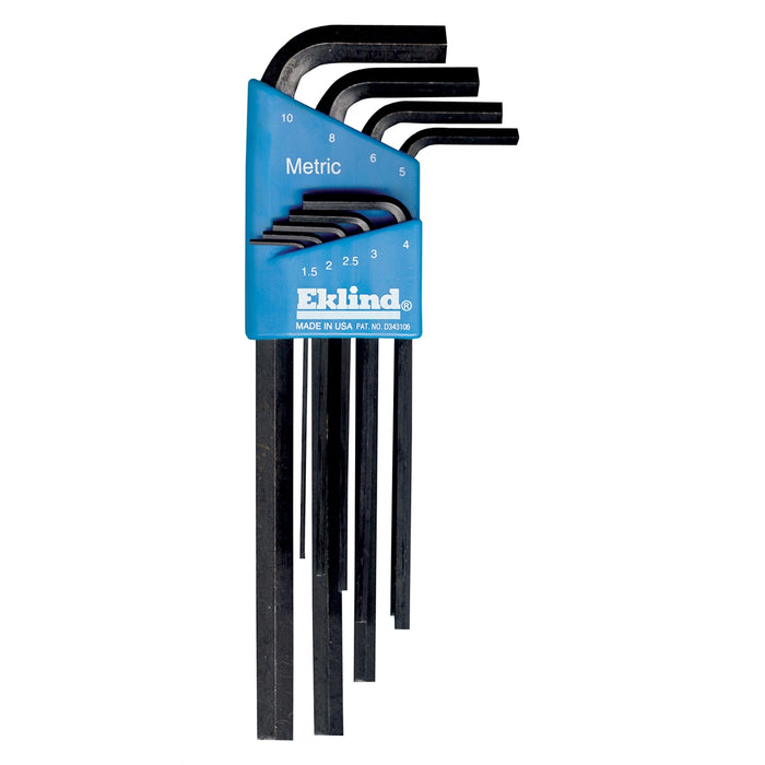 HEX KEY SET 9 PC METRIC LONG 1.5-10MM