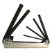 HEX KEY SET 5 PC FOLDING METRIC 3-10MM