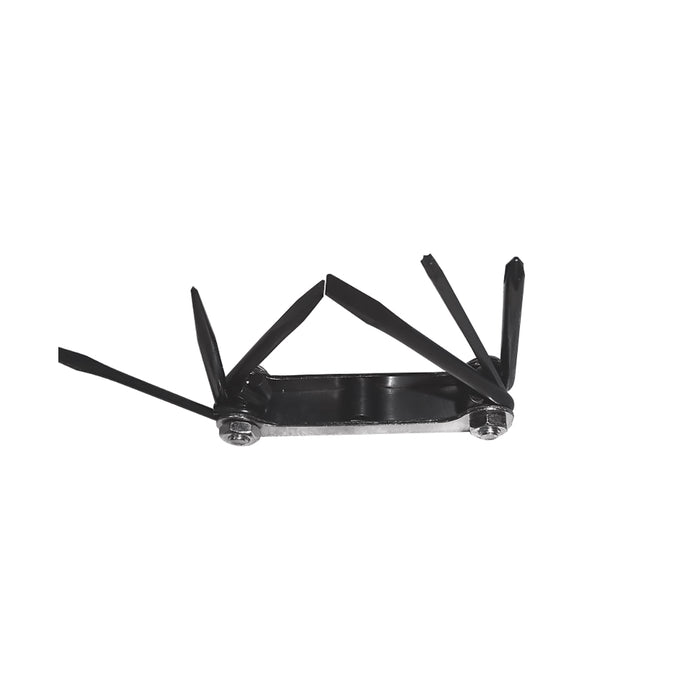 SCREWDRIVER KEY SET 6 PC FOLDING