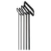 HEX KEY SET 5 PC T-HANDLE 9IN. METRIC 2.5-6MM