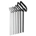 HEX KEY SET 8 PC T-HANDLE 9IN. METRIC 2-10MM