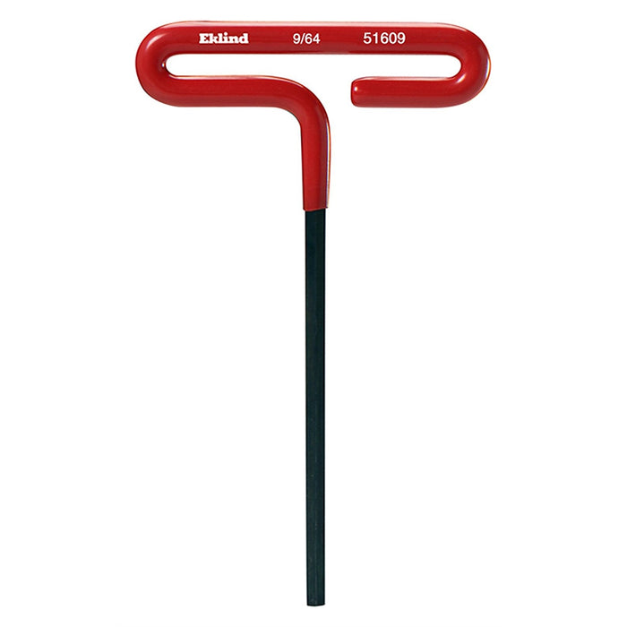 HEX KEY 9/64IN. T-HANDLE 6IN. CUSHION GRIP