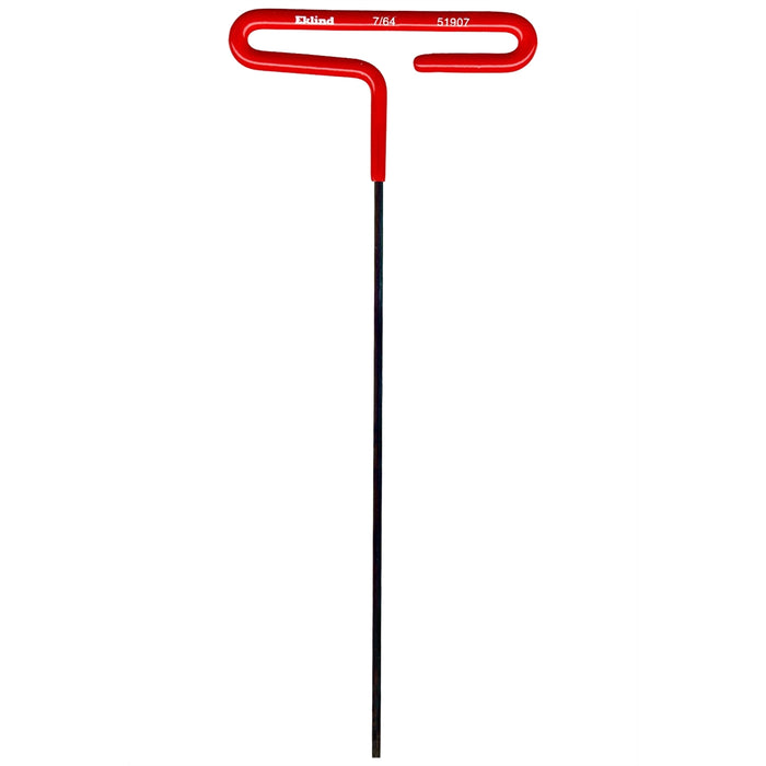 HEX KEY 7/64IN. T-HANDLE 9IN. CUSHION GRIP