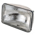 Head lamp 12.8V 50W/100 X 165MM  2 Contact Lugs