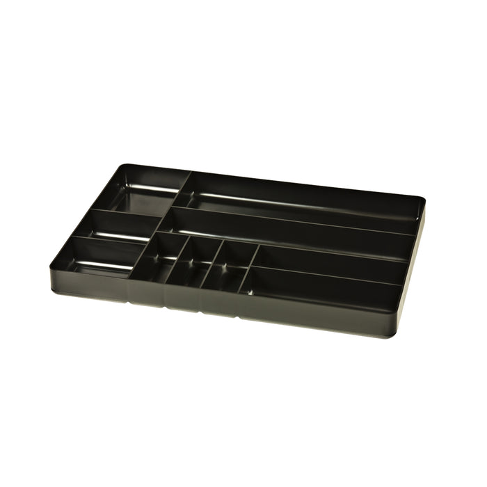 10 Compartment Tray Black