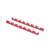 14 Tool No-Slip Low Profile Screwdriver Rails, Red