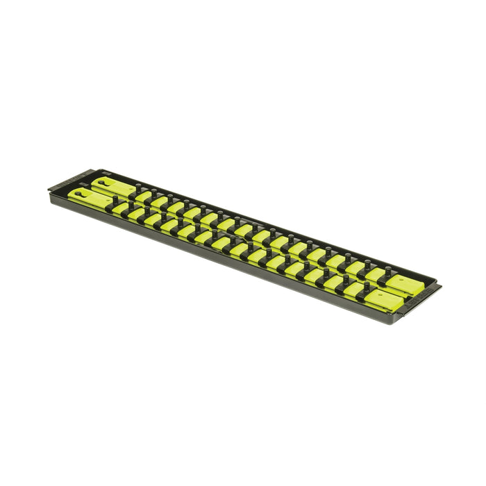 18" 2 Rail Socket Boss, 1/4" Drive - HI-VIZ