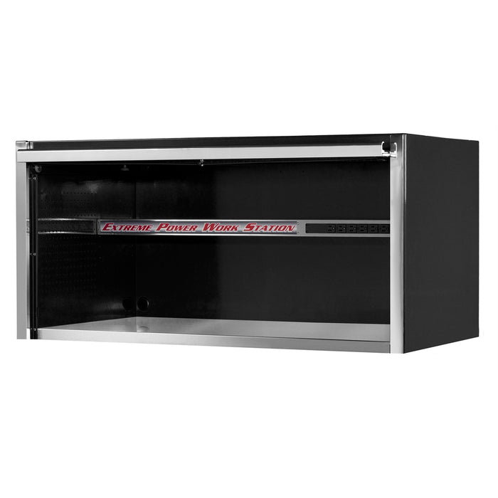 55" Extreme Tools Power Work StationHutch - Black